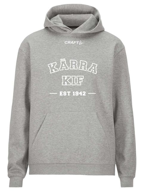 Craft Hoodie COMMUNITY 2.0, Grey Melange (Kärra KIF)